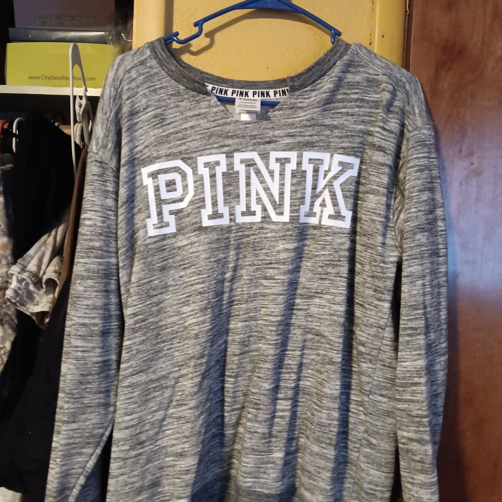 PINK Victoria's Secret Heather Gray Sweatshirt